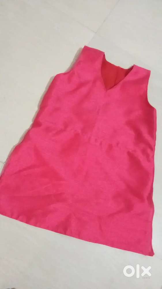 Short pink kurti