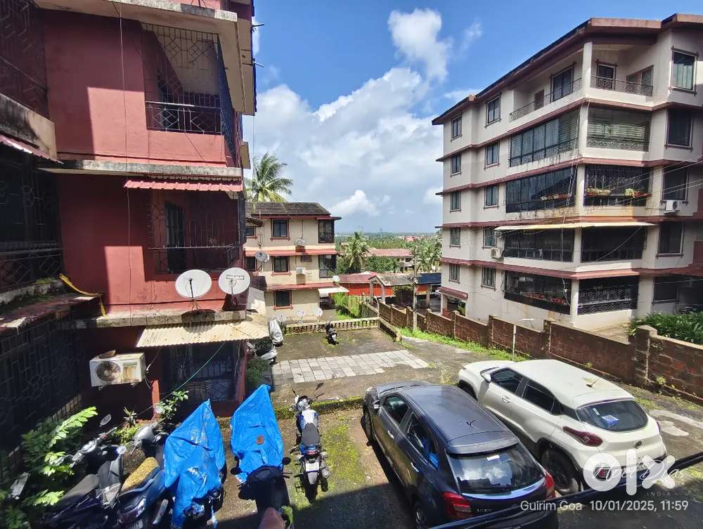 Lovely 2bhk spacious flat mapuca