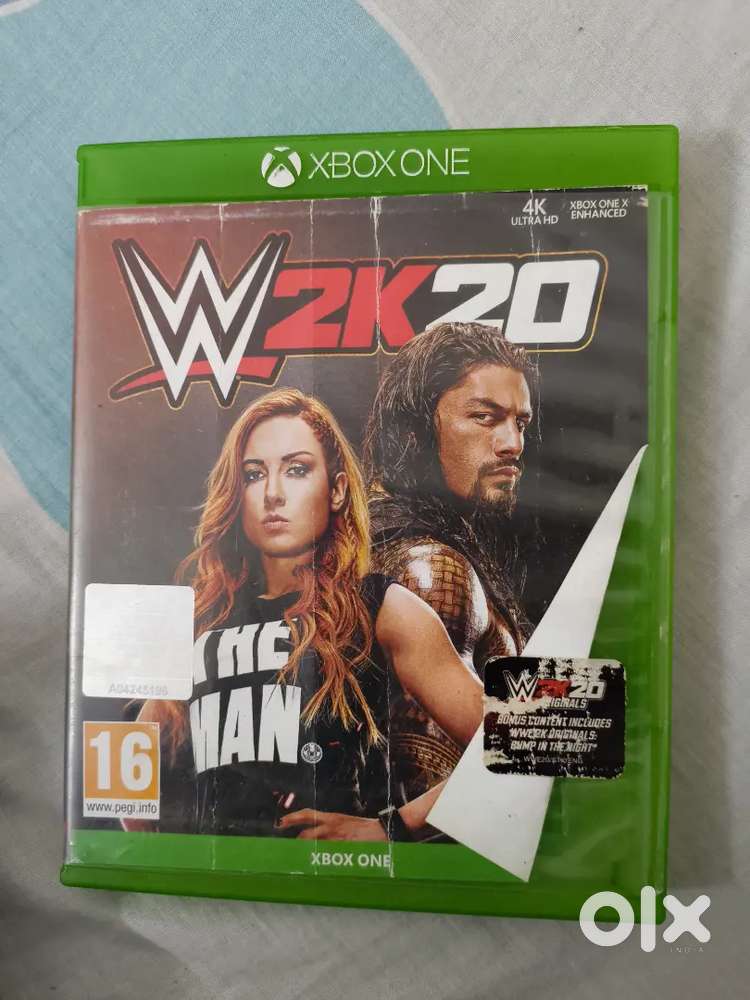 Xbox one disc wwe 2k20