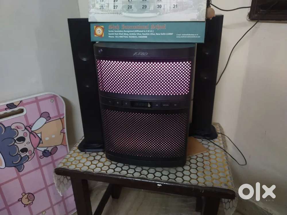 F&d music system in new condition