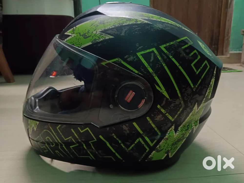 Helmet steel bird branded company very less used