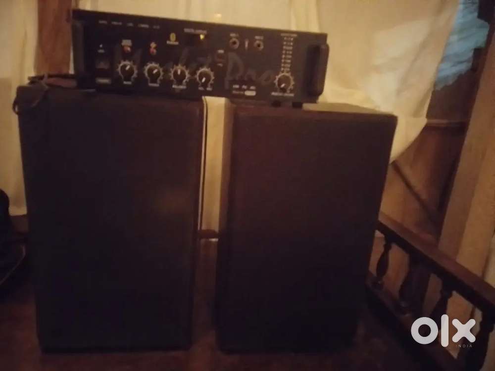 350W MOSPET PRO Amplifier with Dual 10” 100W Speaker Cabinets