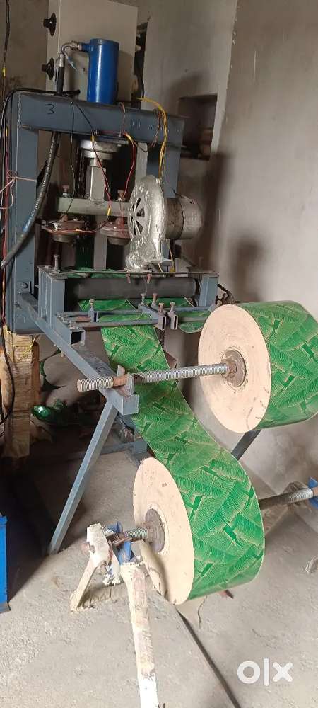 Paper plate & Khali dona machine