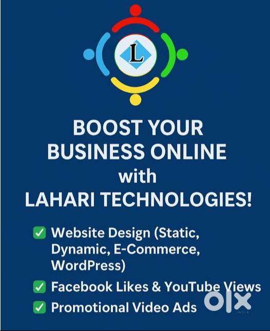 Website Design and Web Development services at Lahari Technologies