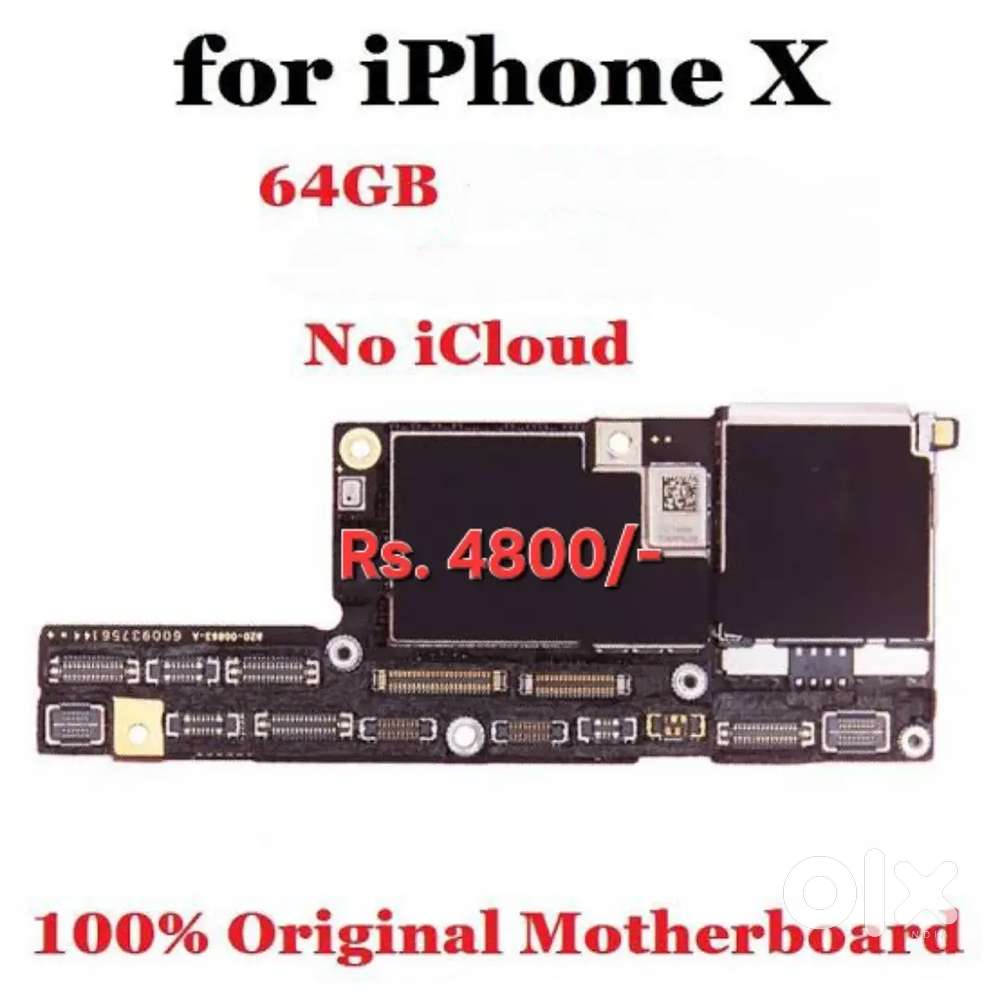 Iphone x motherboard, all display available low rate