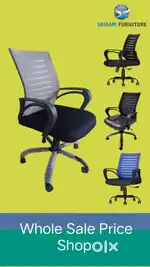 SAIRAM FURNITURE new office working rolling chair discount offer sale