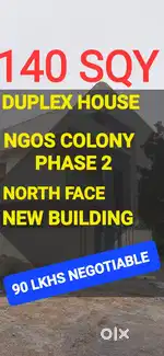 NEW 140 SQY DUPLEX BUILDNG NGOS COLNY PHSE 2 OPP SYAMLA GARDN HANAKNDA