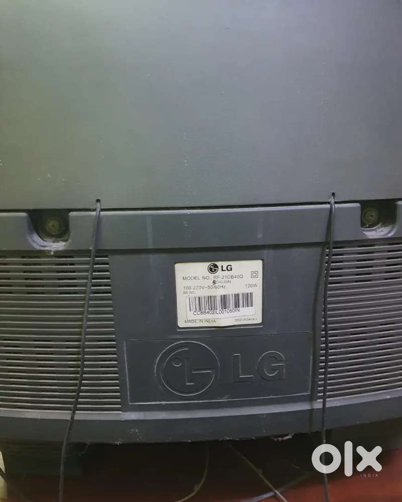 LG CRT TV.