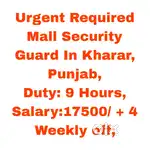 9 Hours Security Guard Job kharar ,Mohali