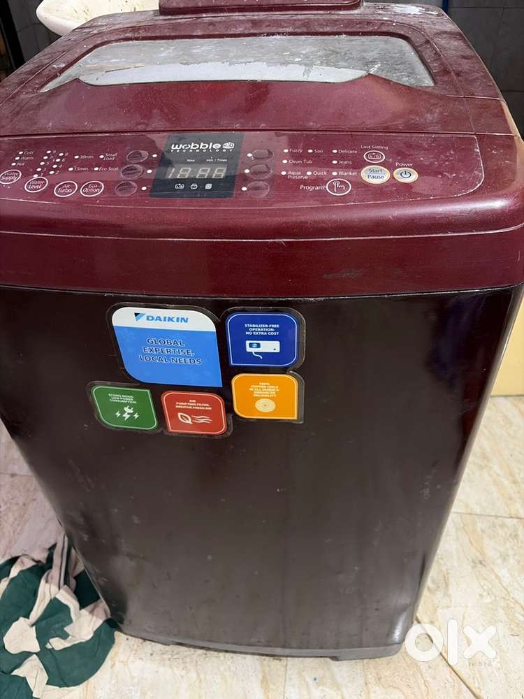 Washing machine samsung wobble technology