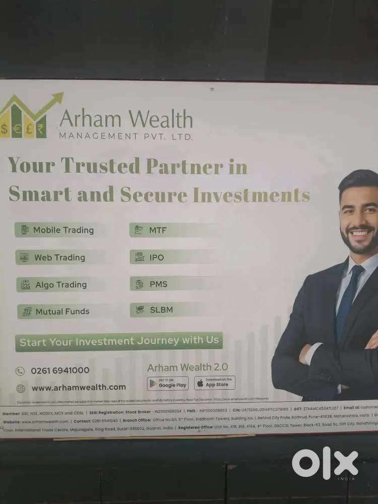 Dealer and operator for stock market girls and boys both are welcome