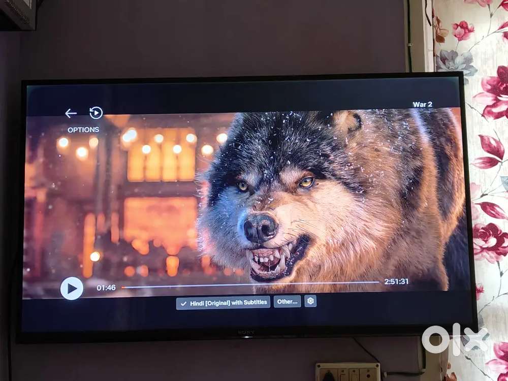 Sony Bravia smart tv 49 inch