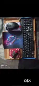 Keyboard and mouse usb hub 2in1 mouse pad