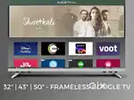 43 inch smart android frameless led tv 10999