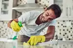 Cleaning ka work hai ap ko daily ek log ke sath unke sath kam karna ha