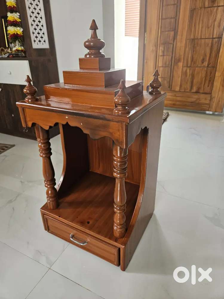 Sheehan Wood 3'X1.5' Mandir