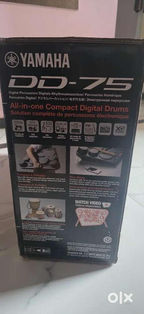 Yamaha DD75 New one still didn't open the box