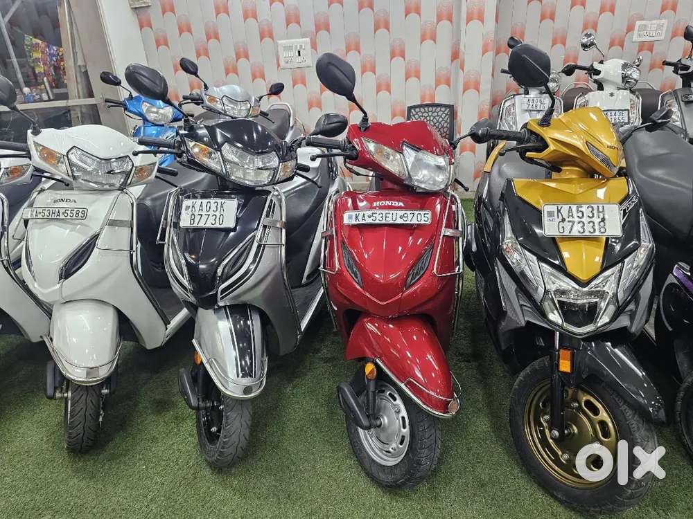 Down payment (18,000) immediately delivery Honda Activa 4g 2017 model