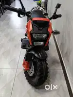 Boys motor bike