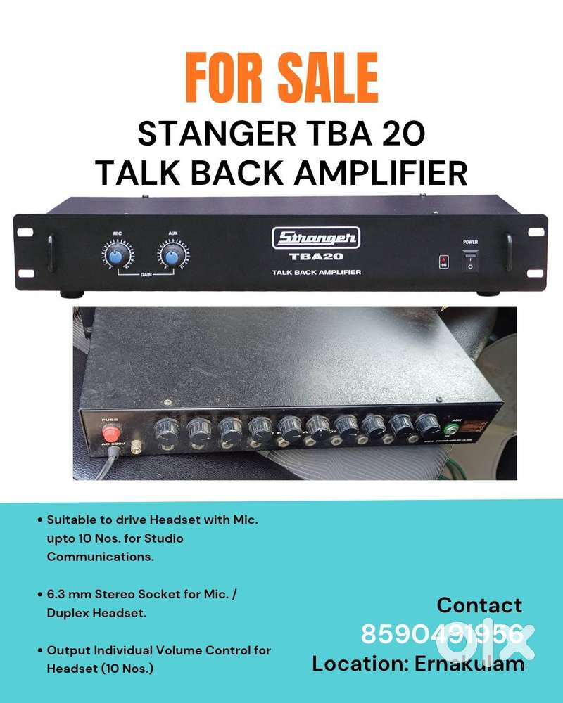 Amplifier Stranger tba20 talk back amplifier