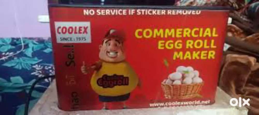 Egg gulfi roll maker machine