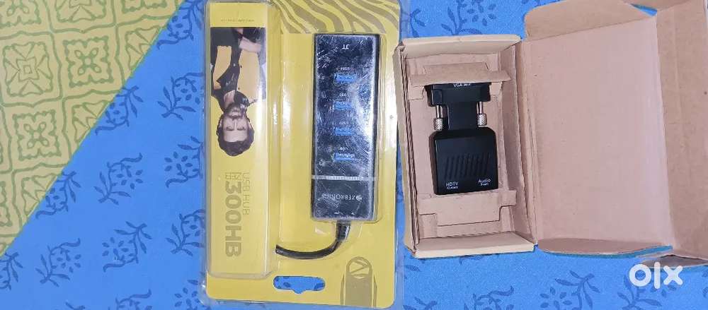 Brand New VGA to HD Converter & 300 HB USB HUB