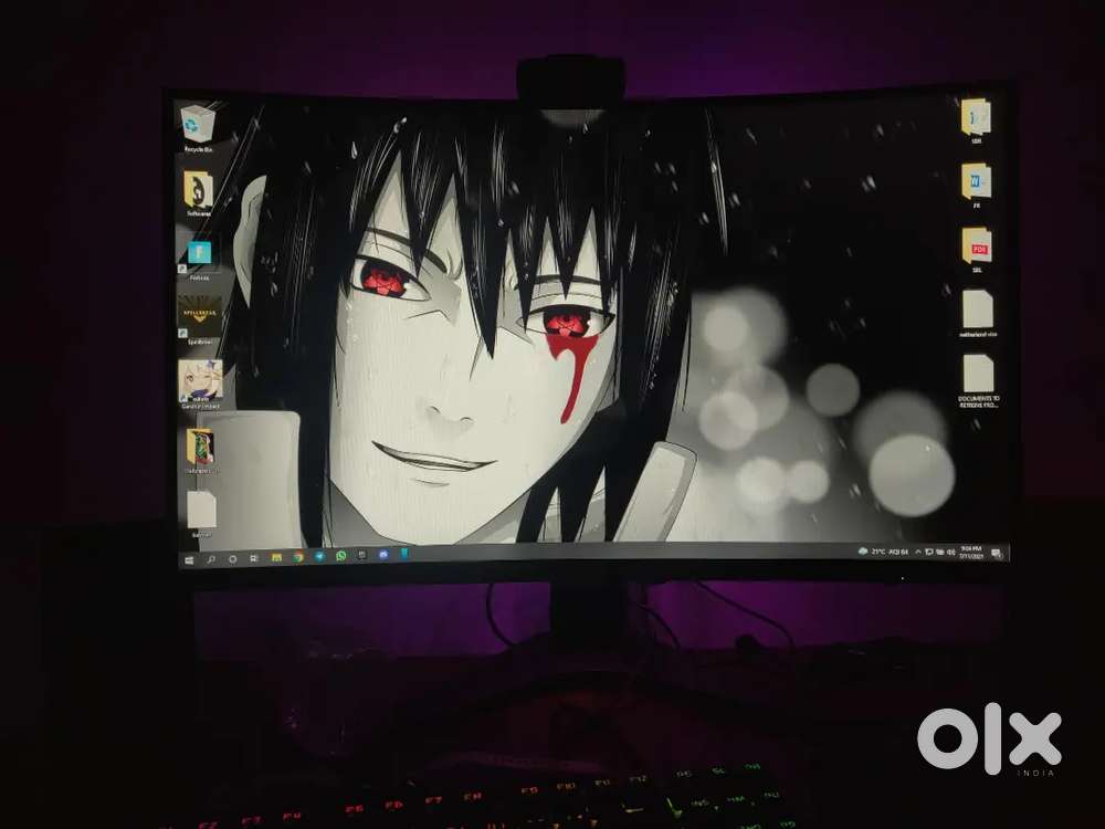 Lenovo 27 Inch Curved Gaming Monitor