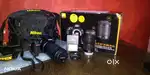 NIKON D3500 with 18-55mm, 70-300mm Lens