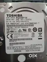 TOSHIBA 1000 GB LAPTOP HARDDISK