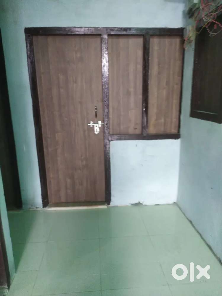 One room with kitchen for rent.