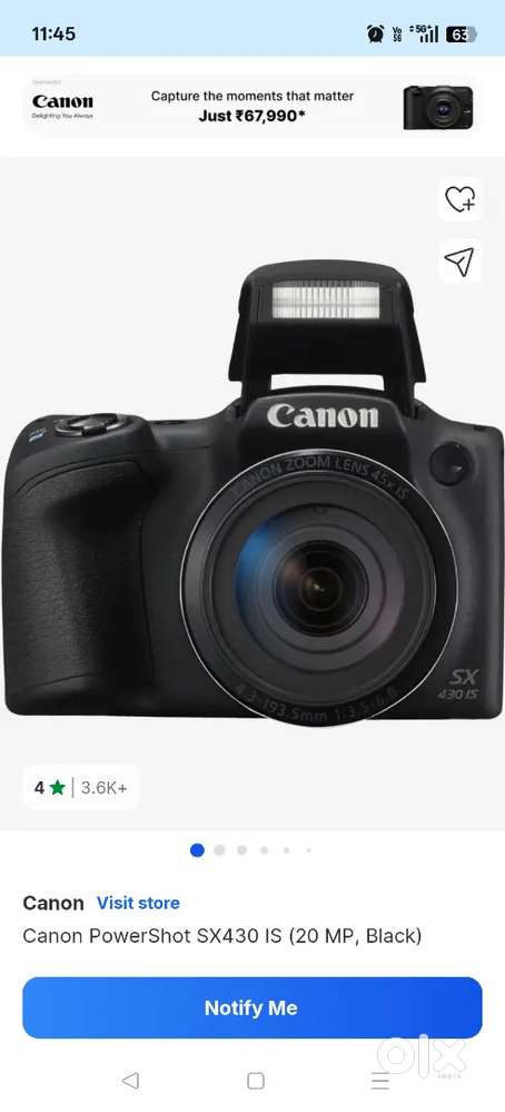 Canon SX430