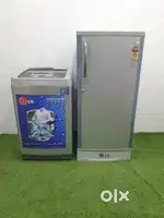 Lg fully automatic Washing machine&lg 210ltrs refrigerator wit shiping