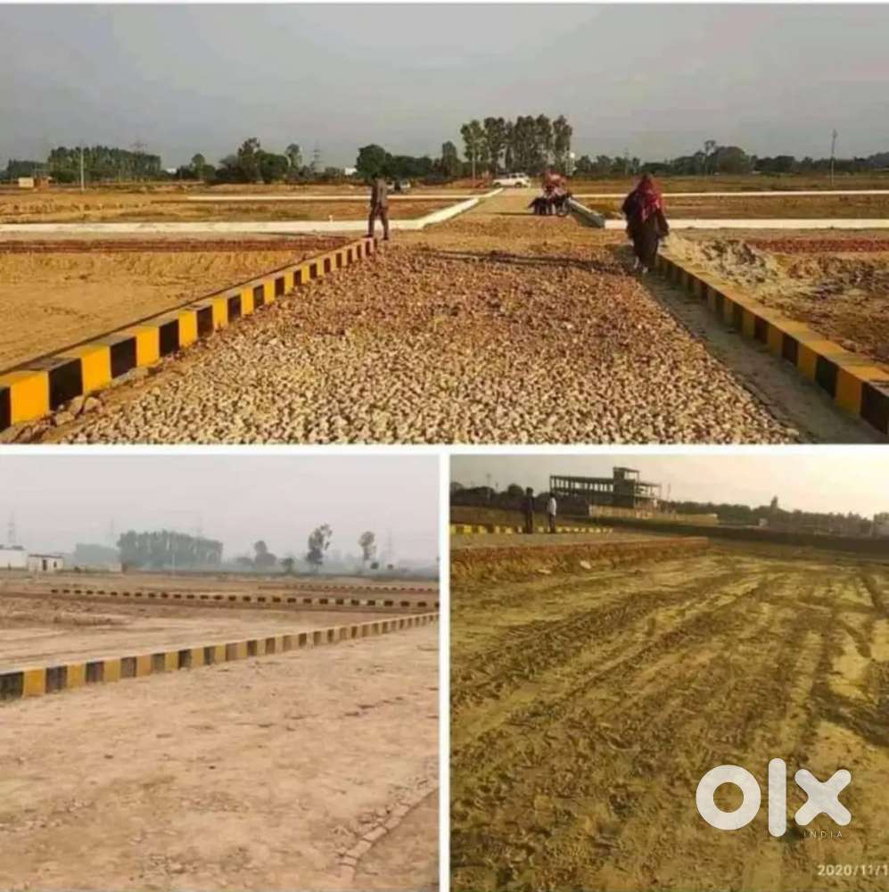 LDA से NOC बैंक लोन तुरंत कब्जा सेवई बाजार के पास रिंग रोड पर प्लॉट ले