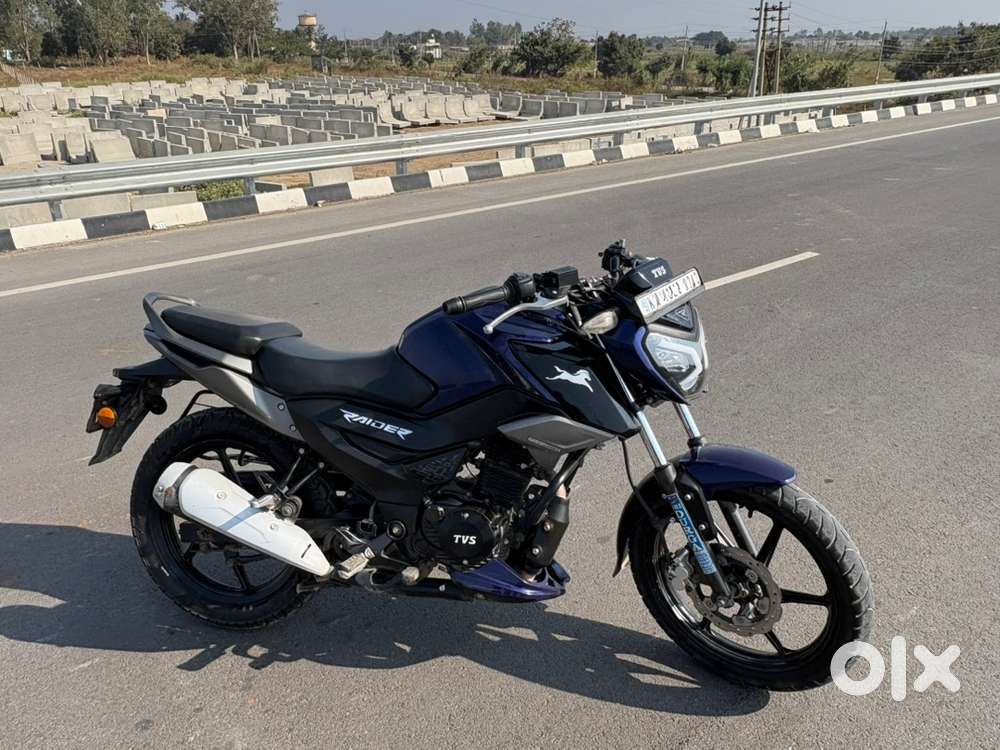 Raider 125 blue colour