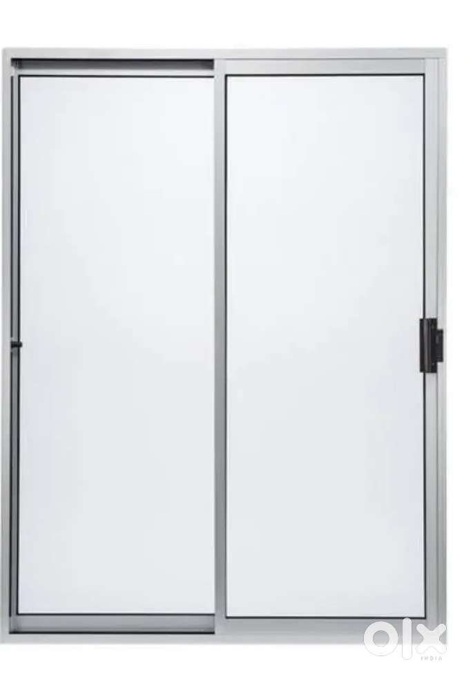 ALLUMINUM SLIDER GATE BRAND NEW CONDITION SIZE 8x8