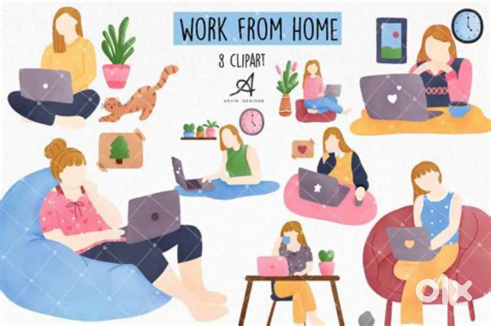 Work from home available
