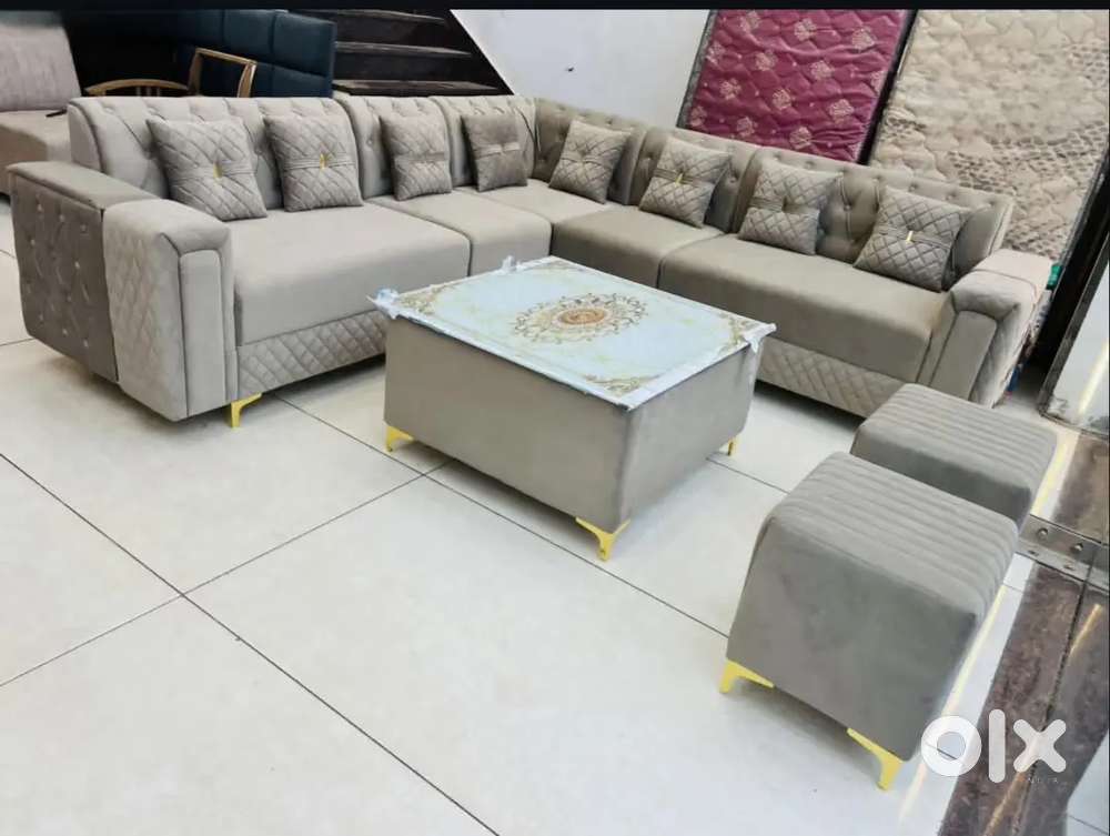 Nagpur Furniture Zone,  Designer L Size Sofa Set