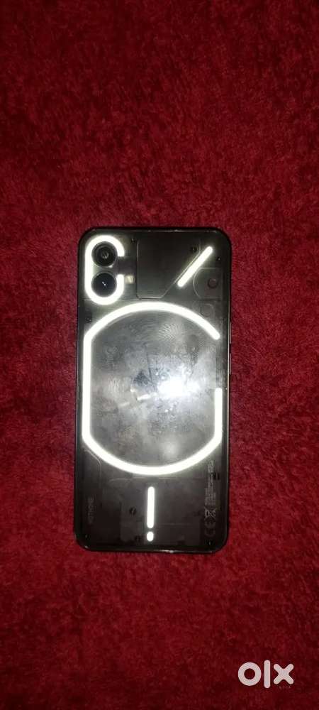 Nothing phone 1, 8+2ram, storage 256gb