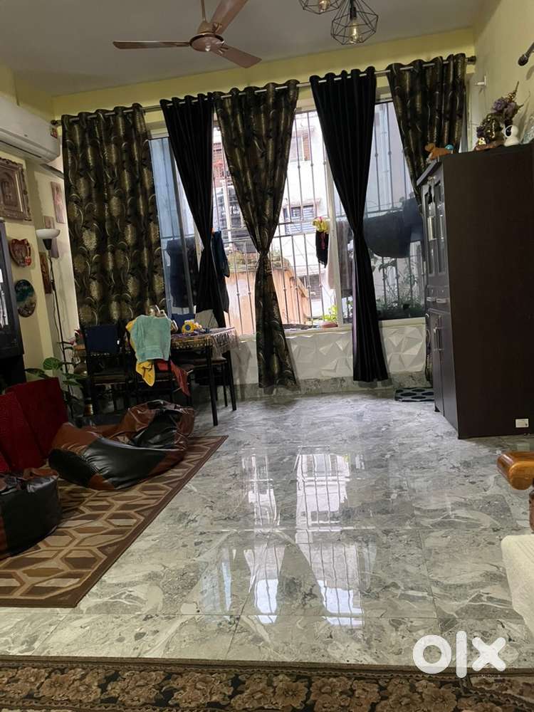 Big 3 BHK semifurnished flat with big parking in Sonari @16000