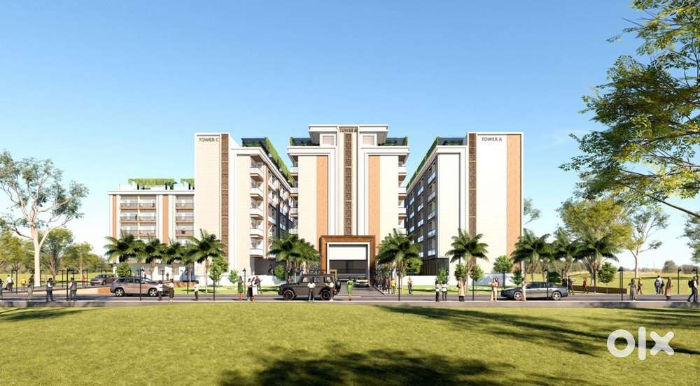 2BHK ₹43L  Pool • Club • Gym • Parking  Sector-1 Noida Ext.