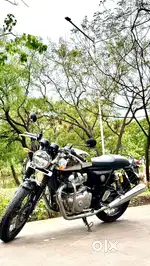 ROYAL ENFIELD CONTINENTAL GT 650  MR CLEAN CHROME  2024