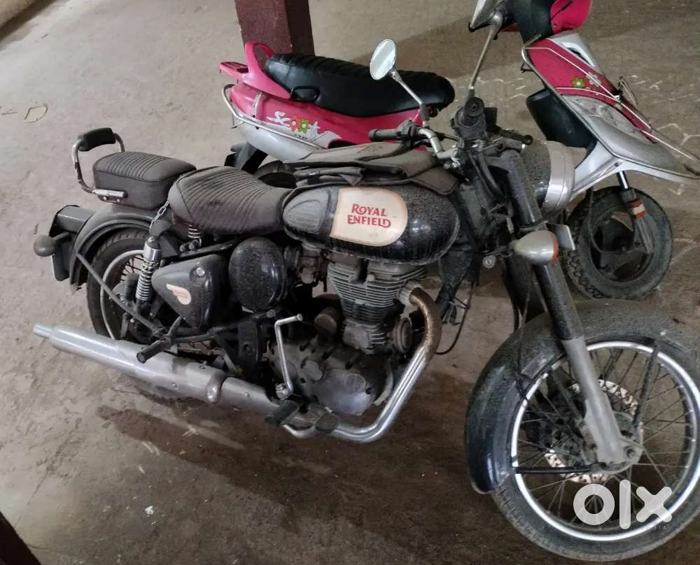 RE Classic 350 less driven single maintenance