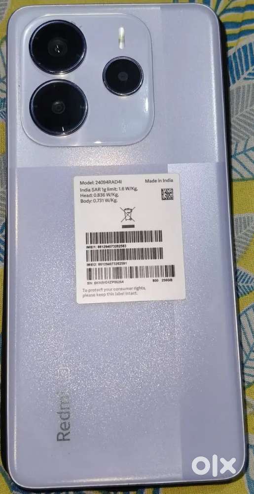 Redmi Note 14 5g, Phantom Purple Colour,8 gb 256 gb Variant