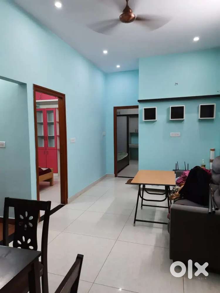 2BHK, Car Parking, Private Rooftop, 24/7 Water