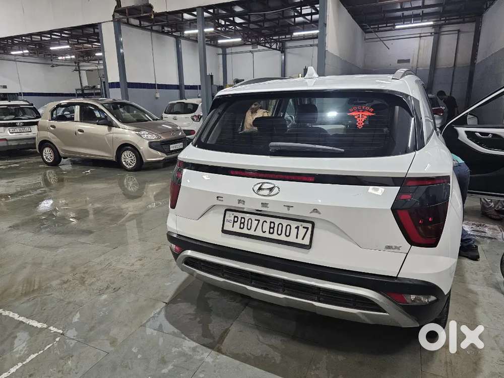 Doctor driven car