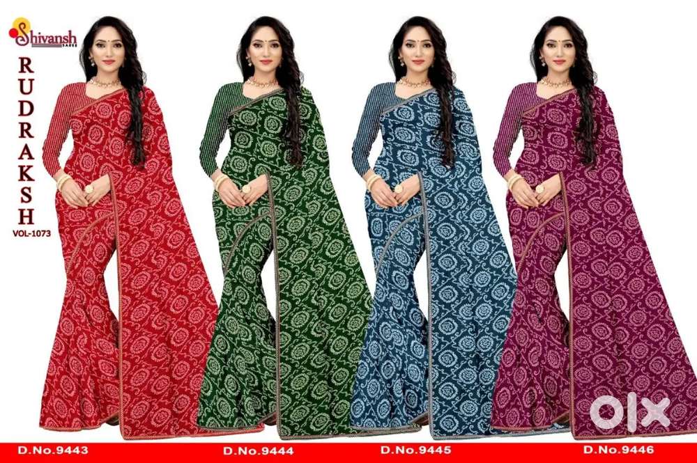 Raaj saree, kapodra patiya, ankleshwar