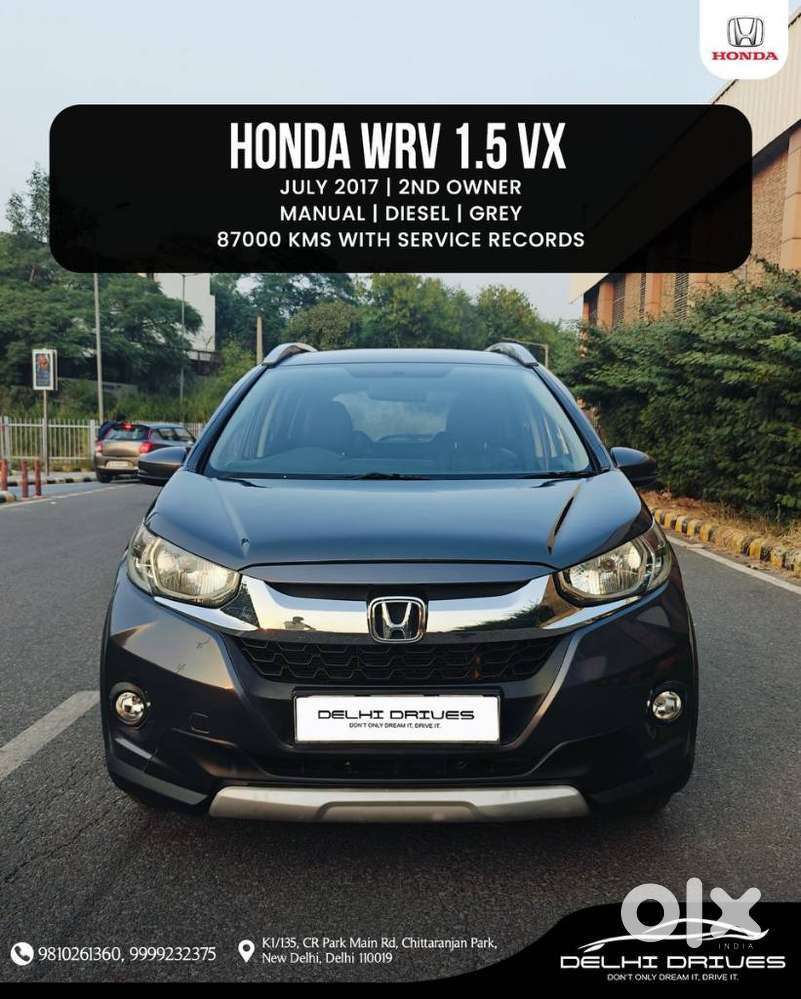 Honda WR-V 1.5 VX i-DTEC, 2017, Diesel