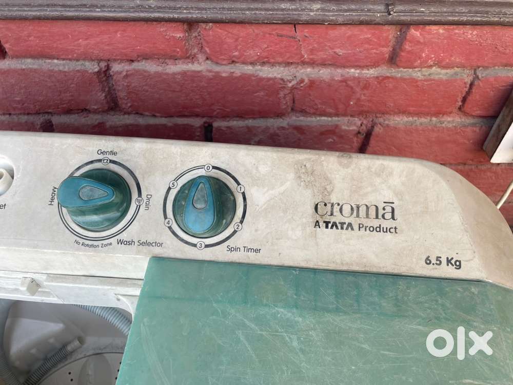 Croma 6.5 kg semi automatic washing machine