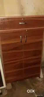 Very strong wodden almirah shoe rack