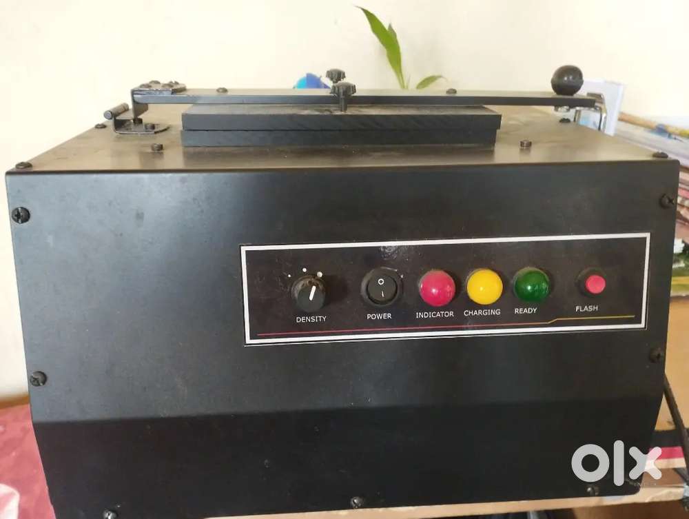 Automatic stamp making machine